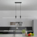 Axyaa Modern Minimalist Line Suspension LED Pendant Lamp for Kitchen Dining Table