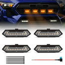 Axyaa Tacoma TRD Sport 2024-2025 Grille Lights LED Warning DRL in White Amber Blue Red
