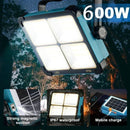 Axyaa Portable Solar Flood Light with USB Rechargeable LED for Camping and Outdoor Work