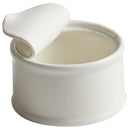 Axyaa Ceramic Dessert Bowl Set with Saucer Plate for Hotel Restaurant