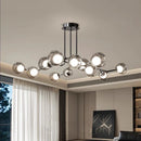 Axyaa LED Pendant Light Modern Chandelier for Living Room Dining Room Lighting