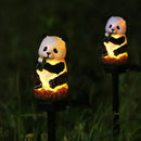 Axyaa Solar Animal Garden Lights - Waterproof Outdoor Solar Lamp for Decoration