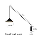 Axyaa Industrial Style Fishing Wall Light for Restaurant Living Room