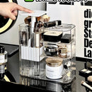 Axyaa Acrylic Makeup Organizer with Push-Lift Feature