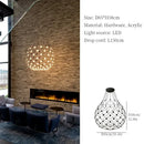 Axyaa Minimalist LED Pendant Light for Modern Living Spaces