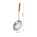 Axyaa Stainless Steel Colander Hot Pot Spoon Pasta Filter French Fries Skimmer