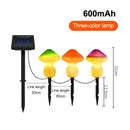 Axyaa Solar Mushroom String Lights: Beautiful Outdoor Decor for Garden, Patio, and Pathways