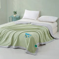 Axyaa Knitted Cool Summer Quilt Machine Washable Air Conditioner Quilt Ice Silk