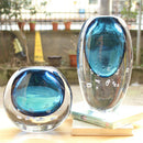 Axyaa Crystal Glass Vase Hydroponics Terrarium Flower Pot Home Decoration