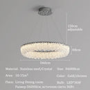 Luxury Crystal Pendant Chandeliers with LED Lights by Axyaa