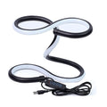 Axyaa Spiral LED RGB Table Lamp with Color Changing Feature