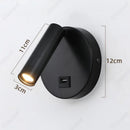 Axyaa LED 3W Rotating Spotlight Warm Light USB Charging Bedroom Reading Light