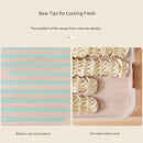 Axyaa Multi-Layer Dumpling Box Food Storage Container Refrigerator Organizer