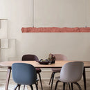 Axyaa Nordic Wabi-Sabi LED Strip Pendant Lights for Dining Room & Bar