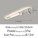 Axyaa LED Long Strip Ceiling Lights for Modern Minimalist Home Decor