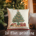 Christmas Pillow Covers Set for Sofa, Bedroom, Car - Axyaa Brand