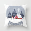 Axyaa Christmas Printed Pillowcases - Festive Home Decor Items