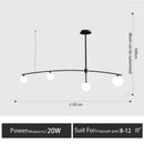 Axyaa Nordic Copper Pendant Lamp for Living Room Restaurant, Modern Minimalist Design