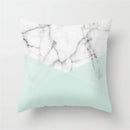 Axyaa Mint Green Geometric Animal Print Pillowcase for Home and Office Decor