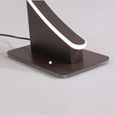 Axyaa Nordic LED Corner Floor Lamp in Coffee White for Home Decor Lighting