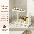 Axyaa Pull-out Spice Rack Holder Corner Storage Stand Shelf Organize Bottles