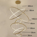 Axyaa Nordic Chandeliers for Dining Room Pendant Light Fixture Hanging Lamp