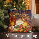 Christmas Digital Printed Pillow Covers by Axyaa for Sofa, Bedroom, Car - Pattern Cushion Cover