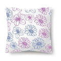 Axyaa Flower Print Nordic Pillowcase - 45x45CM Decorative Sofa Cushion Cover