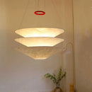 Axyaa Wabi Sabi Paper Pendant Light - Japanese Style LED Hanging Lamp