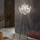 Axyaa Light Luxury Floor Lamp with Remote Control Dimming for Living Room, Bedroom, Study