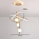 Axyaa LED Light Chandelier Dimmable Decorative Ball for Living Room, Bedroom & Dining Room