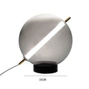 Axyaa Smoke Grey Glass Chandeliers: Modern Nordic LED Pendant Lights for Home Studio & Restaurant