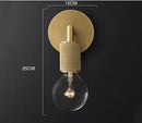 Axyaa LED Copper Wall Lamp for Restaurant Living Room TV Background Lighting