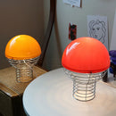 Axyaa Medieval Glass Table Lamp for Home Decor & Bedroom Décor