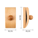 Wooden Rug Hangers for Wall Display by Axyaa - Decorate with Blanket and Tapestry