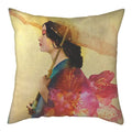 Axyaa European Style Cotton Linen Cushion Cover 45x45cm