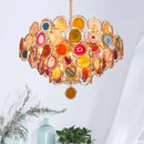 Axyaa Crystal Chandelier for Living and Dining Room Lighting