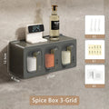 Axyaa Spice Box Organizer Seasoning Container Jar Kitchen Storage Rack