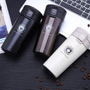 Axyaa Stainless Steel Bounce Vacuum Coffee Cup - Double Layer Tea Mug