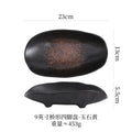 Axyaa Special-shaped Plate Set for Sushi, Sashimi, Sea Urchin, Hot Pot, BBQ