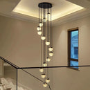 Axyaa Modern LED Chandelier for Dining Room and Living Room