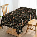 Axyaa Table Runner - Farmhouse Dining Decor for Kitchen, Wedding Party, Rabbit Flower Mushroom Theme