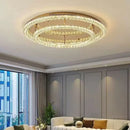 Axyaa Crystal Style Adjustable Light Ceiling Lamp - Modern Luxury Design