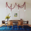 Axyaa Glass Bubble LED Pendant Light: Retro Wabi Sabi Style Necklace Lamp