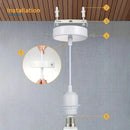 Axyaa Nordic Minimalist E27 Chandelier for Home Decor and Lighting