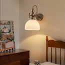 Axyaa Old Copper Wall Light with Clear Glass Shade for Home Décor.