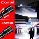 Axya XHP99 Waterproof Rechargeable Tactical Flashlight for Camping, Hiking & Emergencies