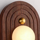 Axyaa Chinese Retro LED Wall Lamp Living Room Bedroom Cafe Fixture