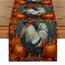 Axyaa Thanksgiving Table Runner: Washable Dining Cloth for Indoor Outdoor Home Décor