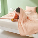 Axyaa Silk Watermelon Antibacterial Summer Quilt - Double Air Conditioner Quilt